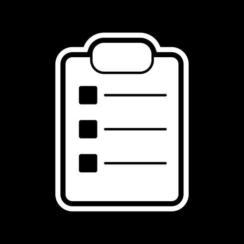 List Icon Design vector