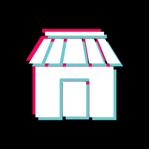 Shop Icon Design vector