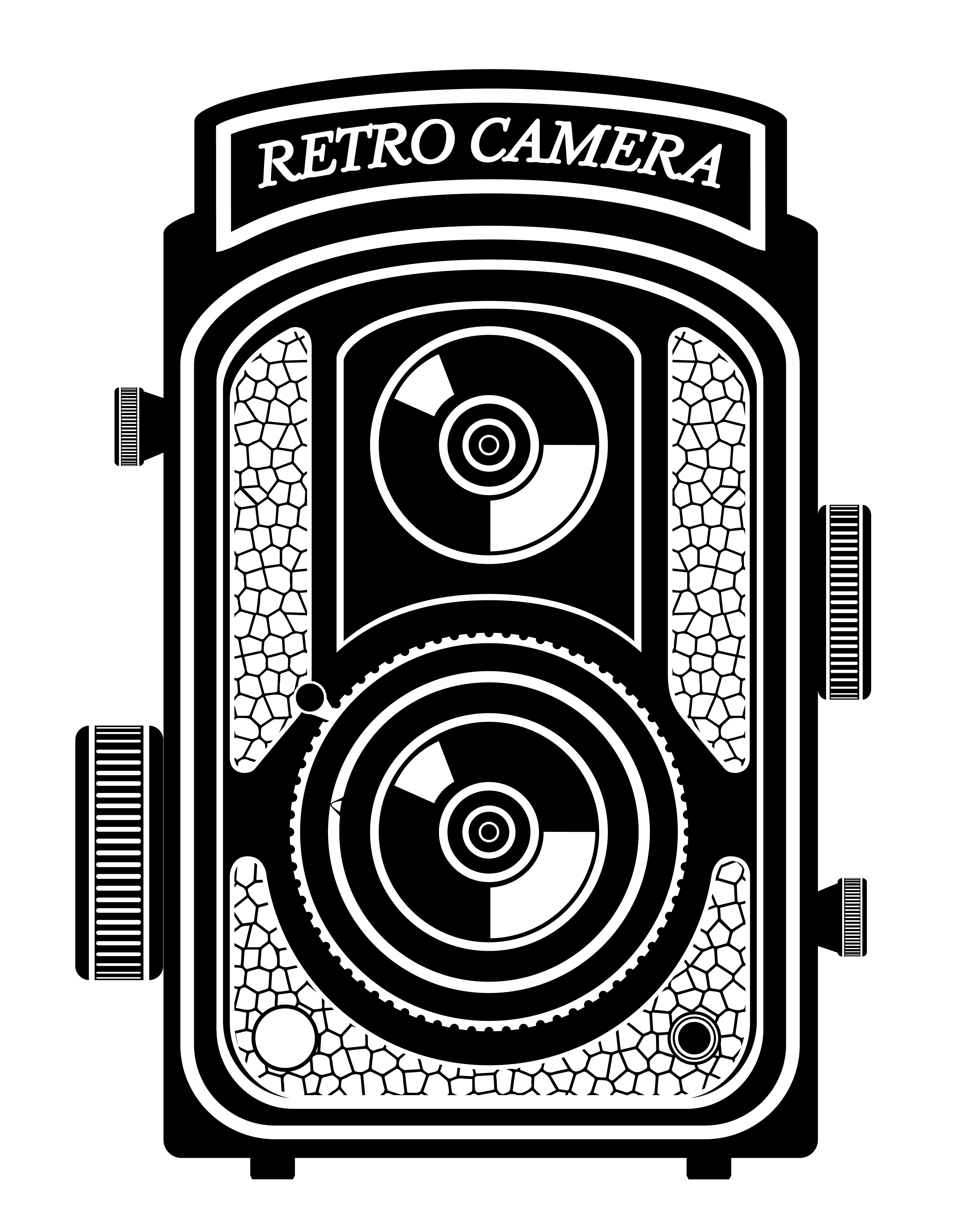 Download camera photo old retro vintage icon stock vector illustration - Download Free Vectors, Clipart ...