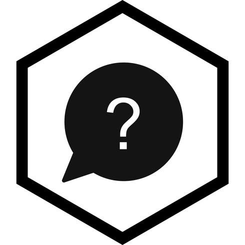Pregunta Icon Design vector