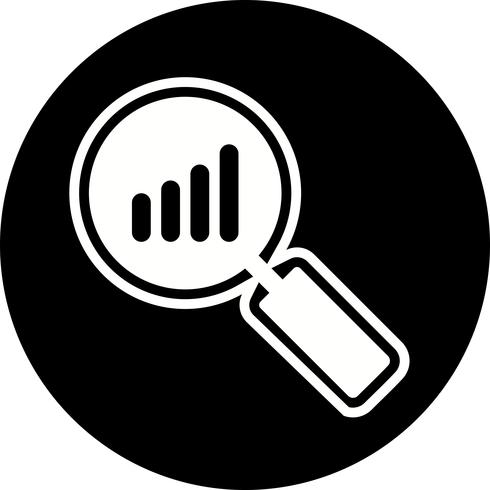 Analysis Icon Design vector