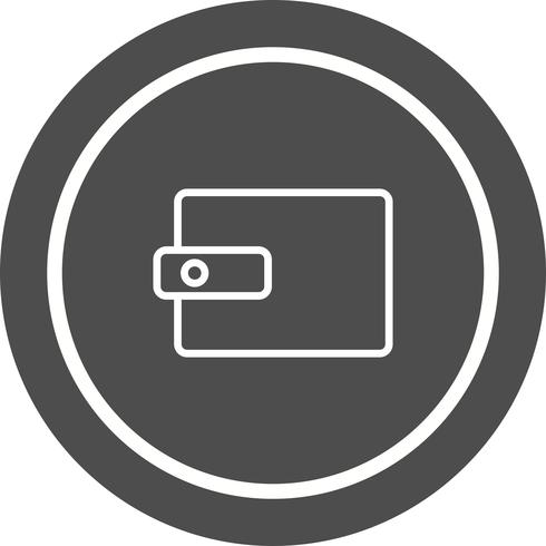 Wallet Icon Design vector