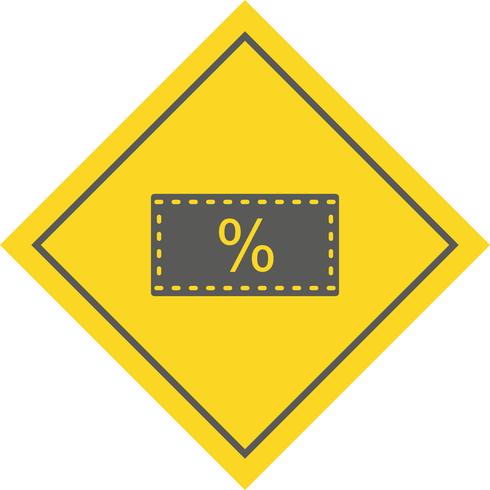 Discount Icon Design vector