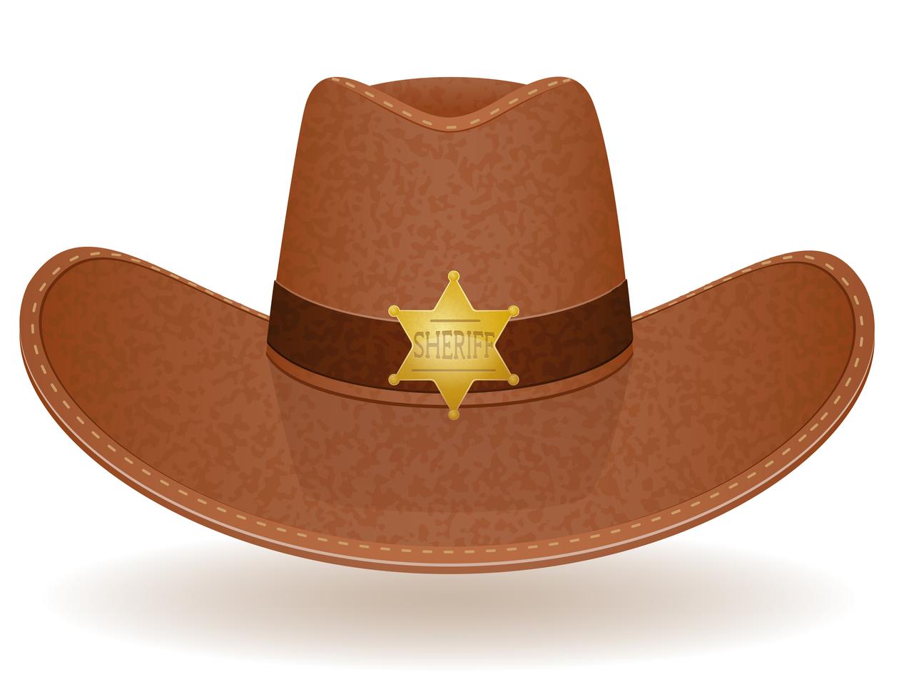 Cowboy Hat Sheriff Vector Illustration Download Free Vectors Clipart Cowboy Hat Sheriff Vector Illustration Download Free Vectors Clipart