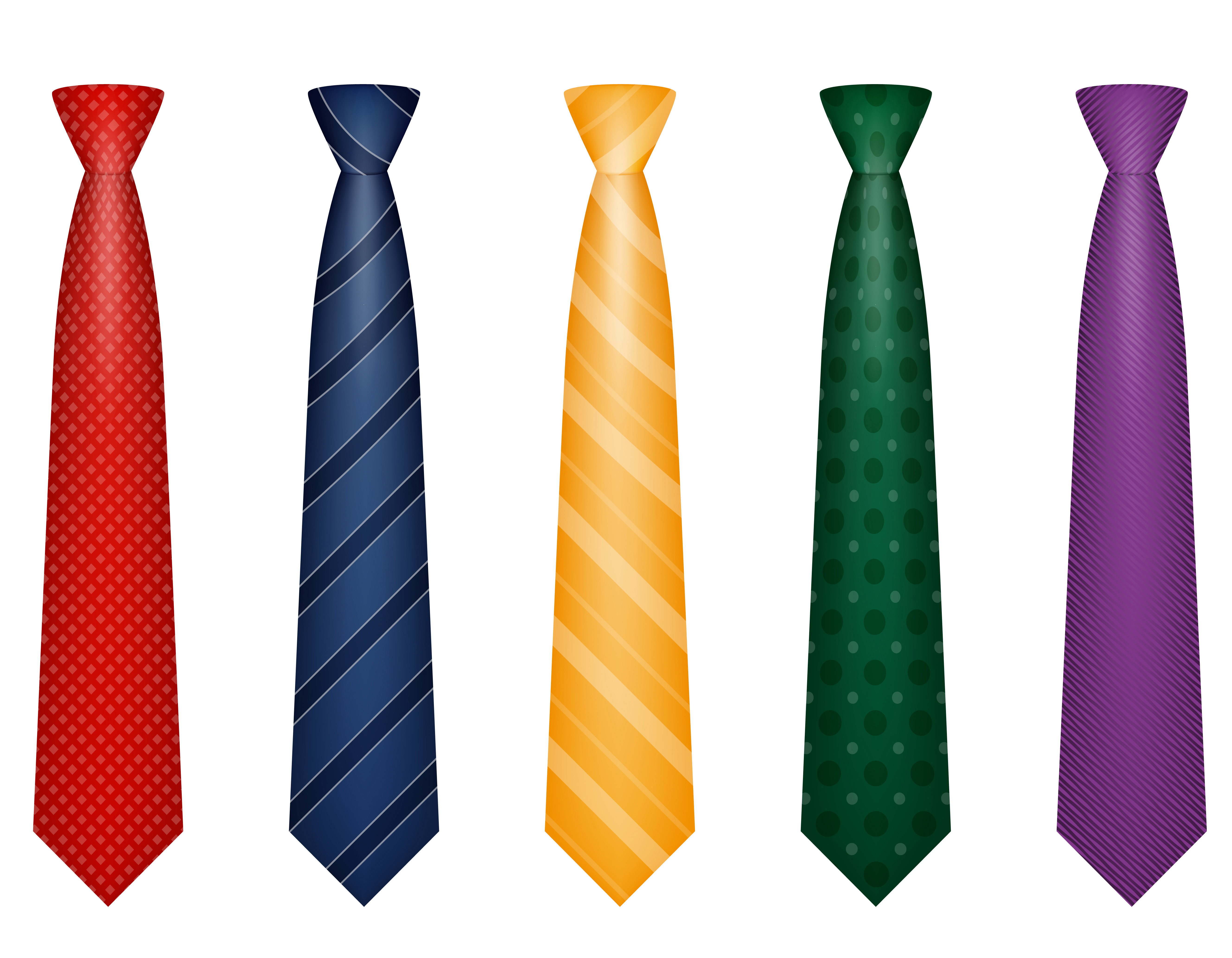 set icons colors tie for men a suit vector illustration 494667 Vector