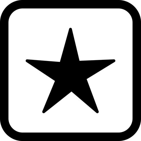 Diseño de icono de estrella vector