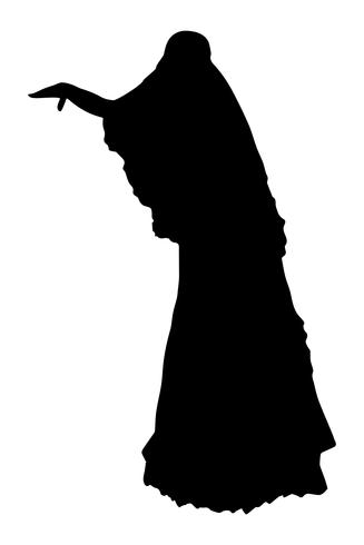 bride realistic silhouette vector illustration 494841 - Download Free