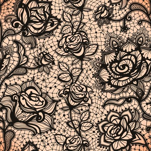 Seamless Lace Pattern Vector Art, Icons, and Graphics for Free Download