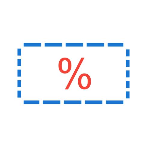 Discount Icon Design vector