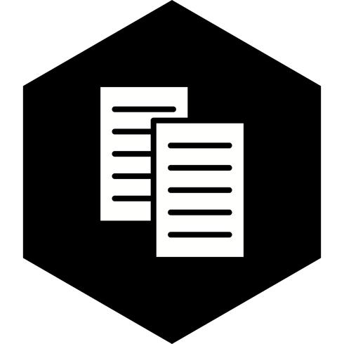 Files Icon Design vector