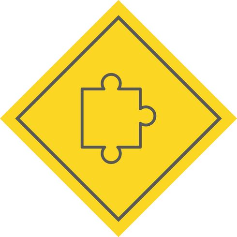 Puzzle Piece Icon Design vector