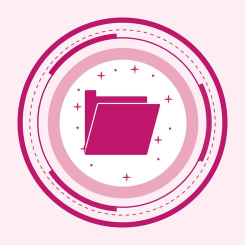 Folder Icon Design vector