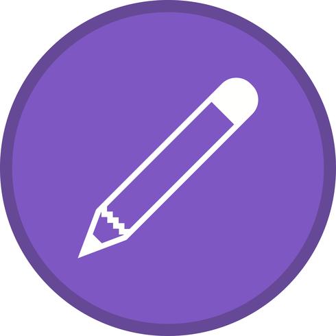 Pencil Glyph Multi color Background vector
