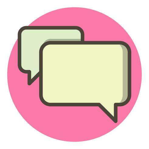 Chat Icon Design vector