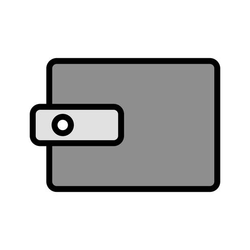 Wallet Icon Design vector