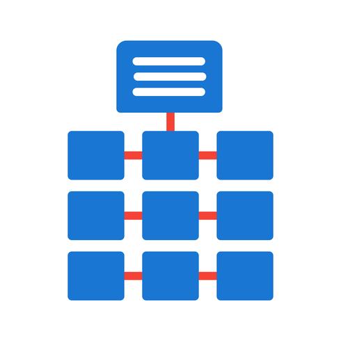 Network Icon Design vector