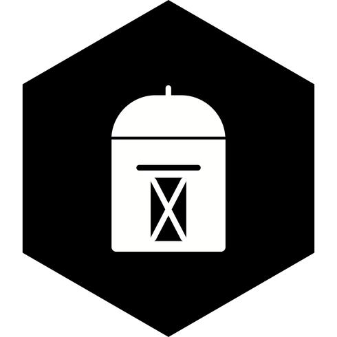 Postbox Icon Design vector