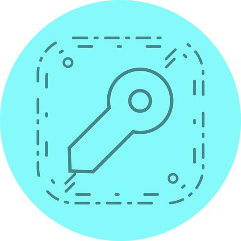  Key Icon Design vector