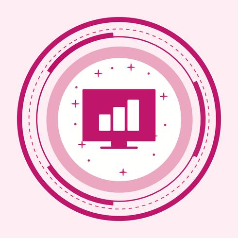  Stats Icon Design vector