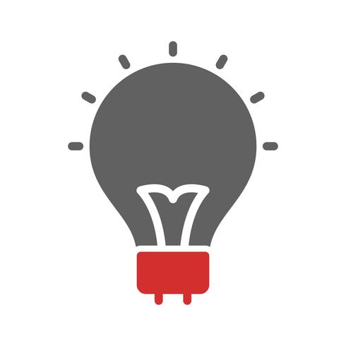 Bulb Icon Design vector