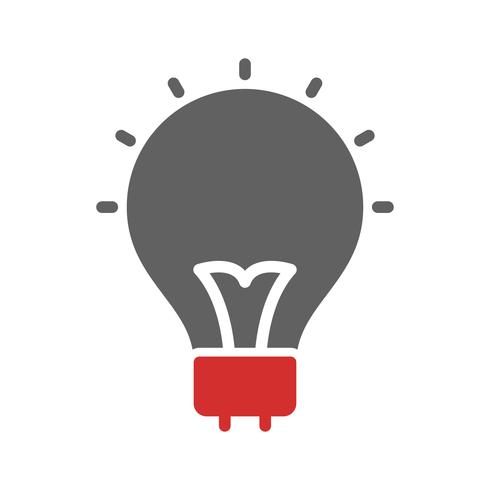 Bulb Icon Design vector