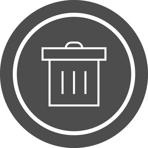 Trash Icon Design vector