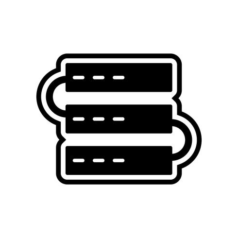 Servers Icon Design vector