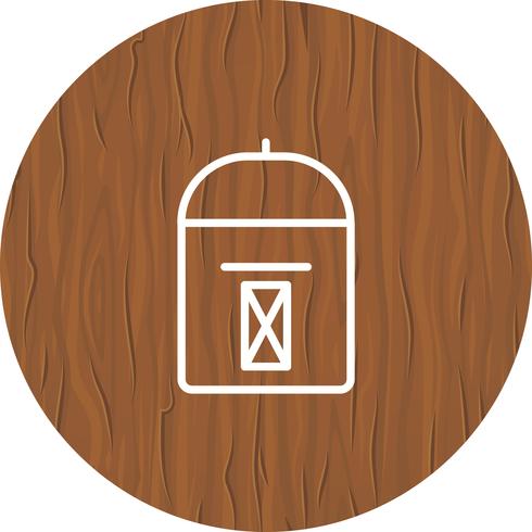 Postbox Icon Design vector