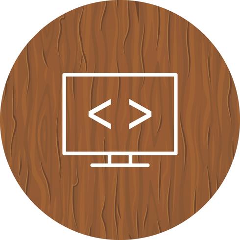 Code optimization Icon Design vector