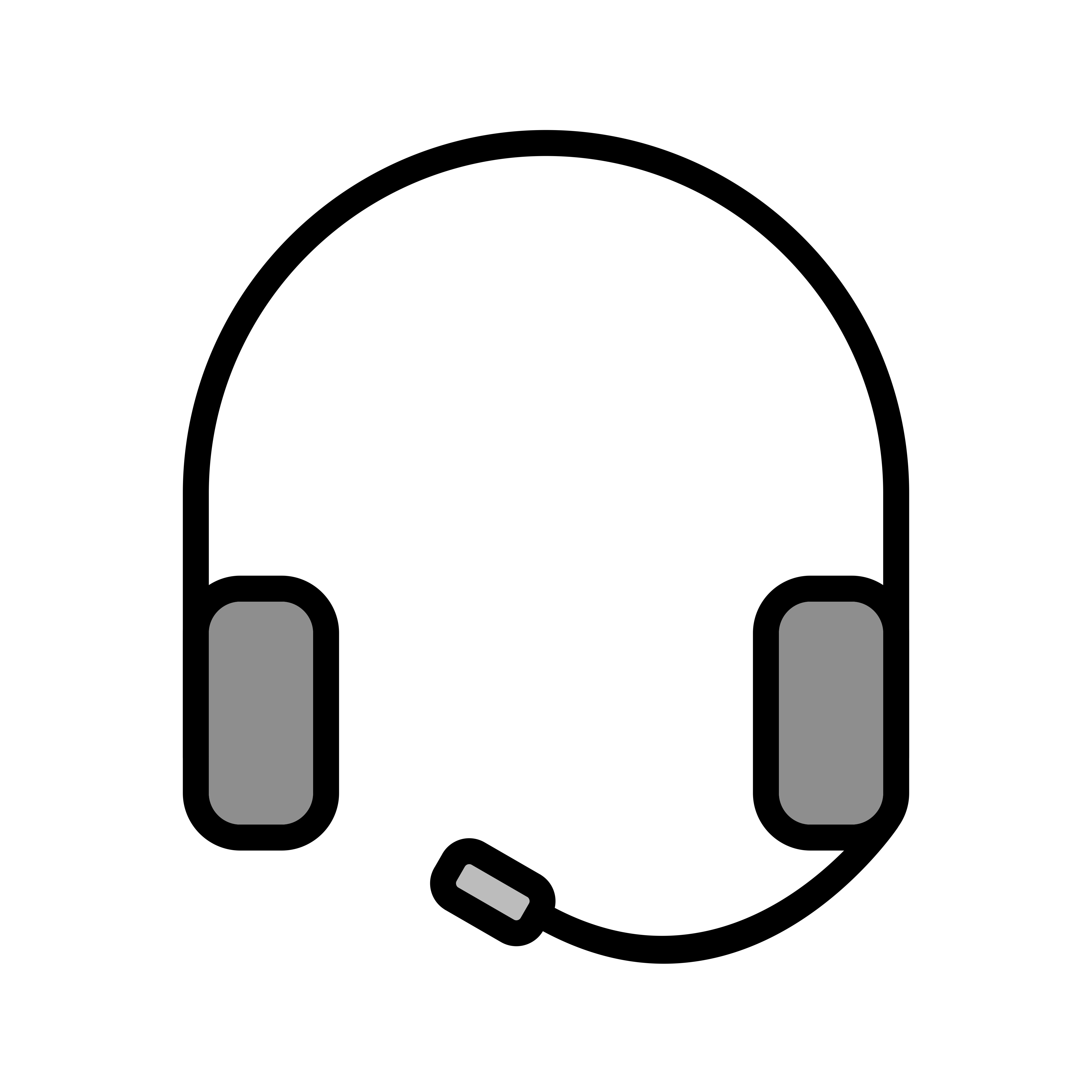 Headphones Icon Design 496089 Vector Art at Vecteezy
