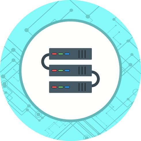 Servers Icon Design vector