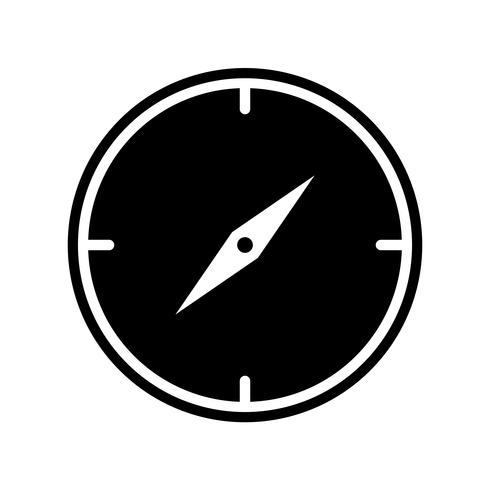 Compass Icon Design vector