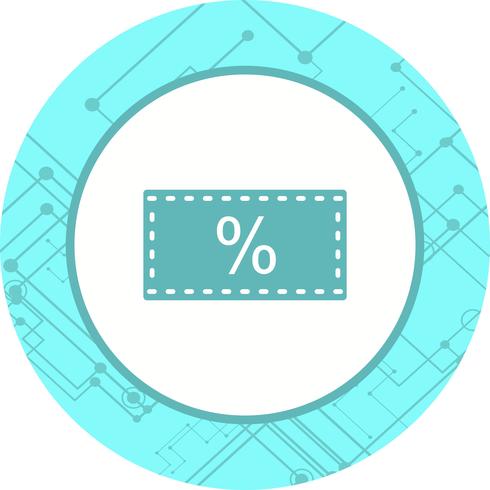 Discount Icon Design vector