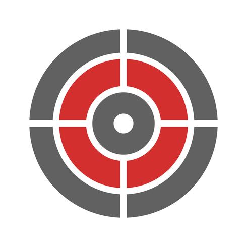 Target Icon Design vector