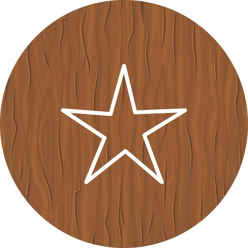 Diseño de icono de estrella vector