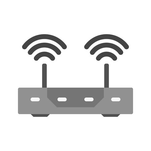  Router Icon Design vector