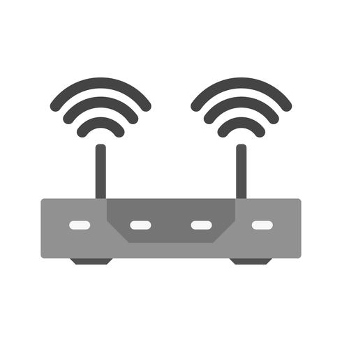  Router Icon Design vector