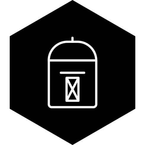 Postbox Icon Design vector