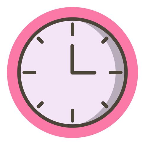 Clock Icon Design vector