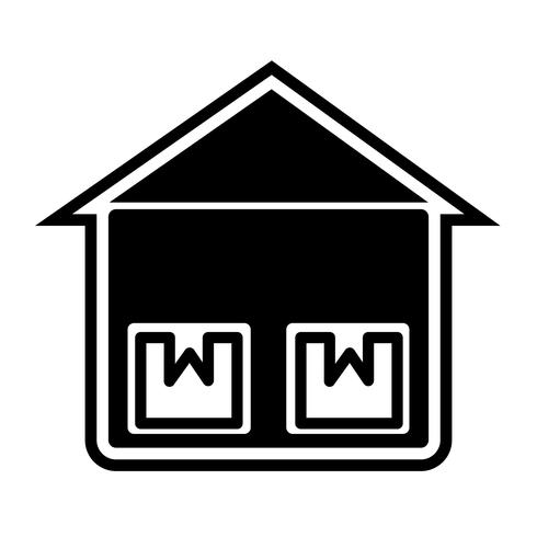 Storage Unit Icon Design vector