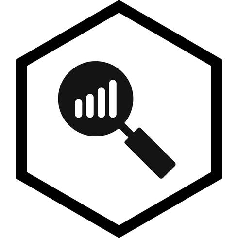 Analysis Icon Design vector