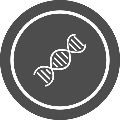 DNA Icon Design vector