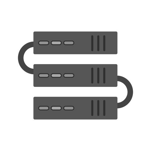 Servers Icon Design vector