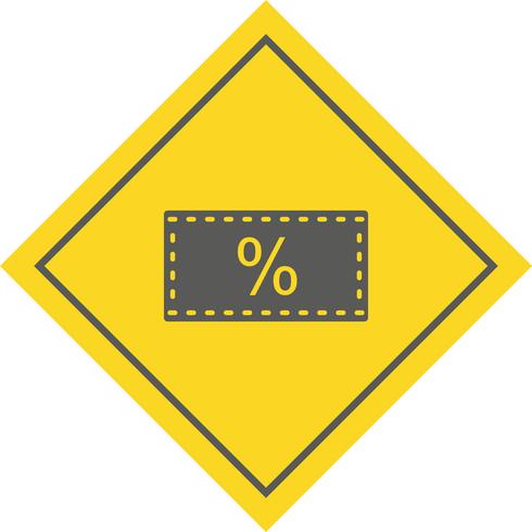 Discount Icon Design vector