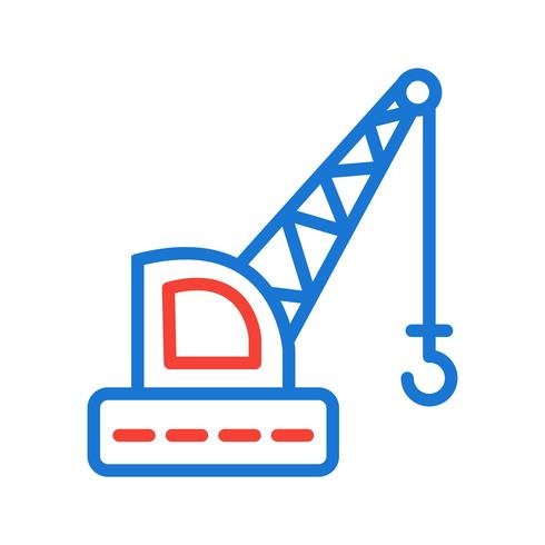 Crane Icon Design vector