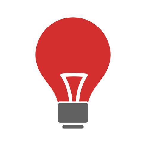 Bulb Icon Design vector