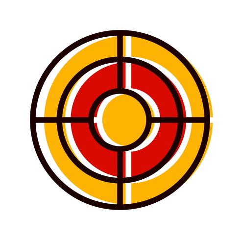 Target Icon Design vector