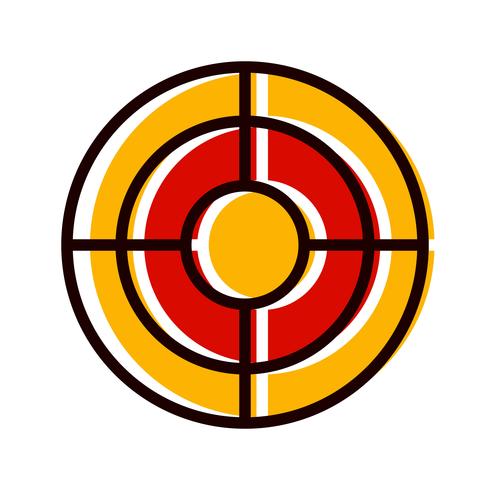 Target Icon Design vector