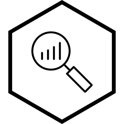 Analysis Icon Design vector