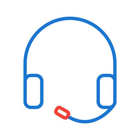 Headphones Icon Design vector